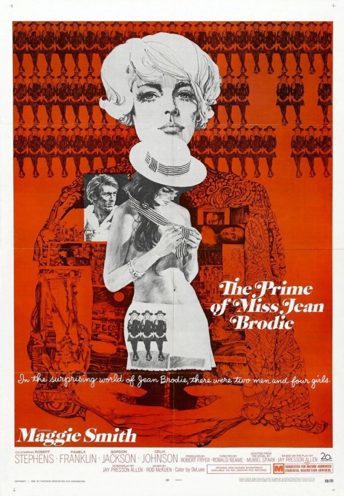 Расцвет мисс Джин Броди (1968) постер