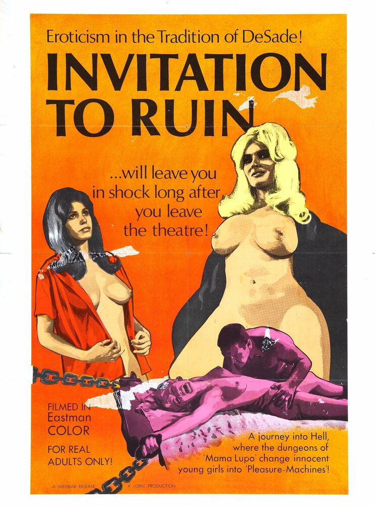 Приглашение к разрушению (1968) постер