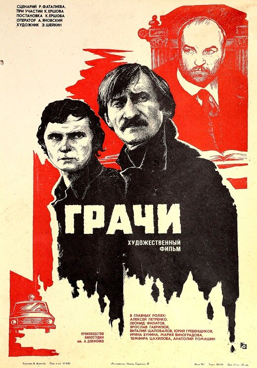 Грачи (1982) постер