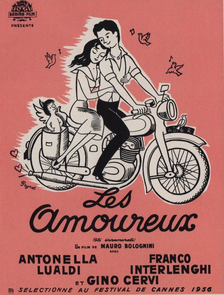 Влюблённые (1956) постер