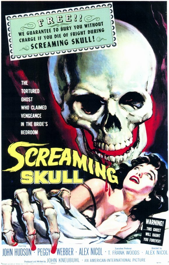 Кричащий череп (1958) постер