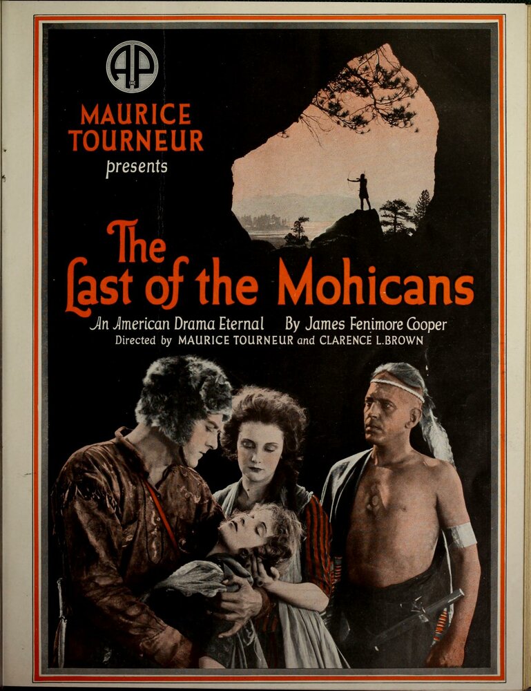 Последний из Могикан (1920) постер