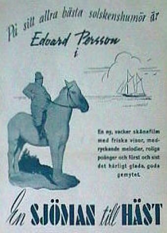 En sjöman till häst (1940) постер