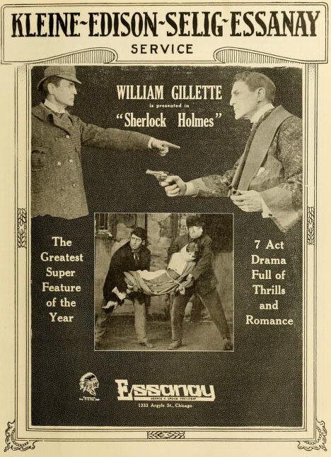 Шерлок Холмс (1916) постер