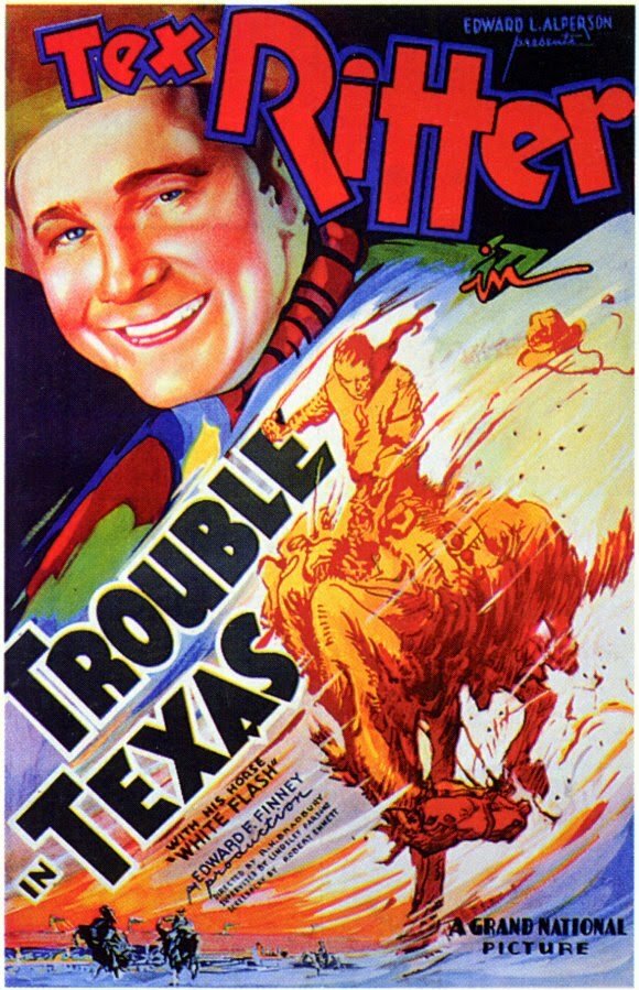 Неприятности в Техасе (1937) постер
