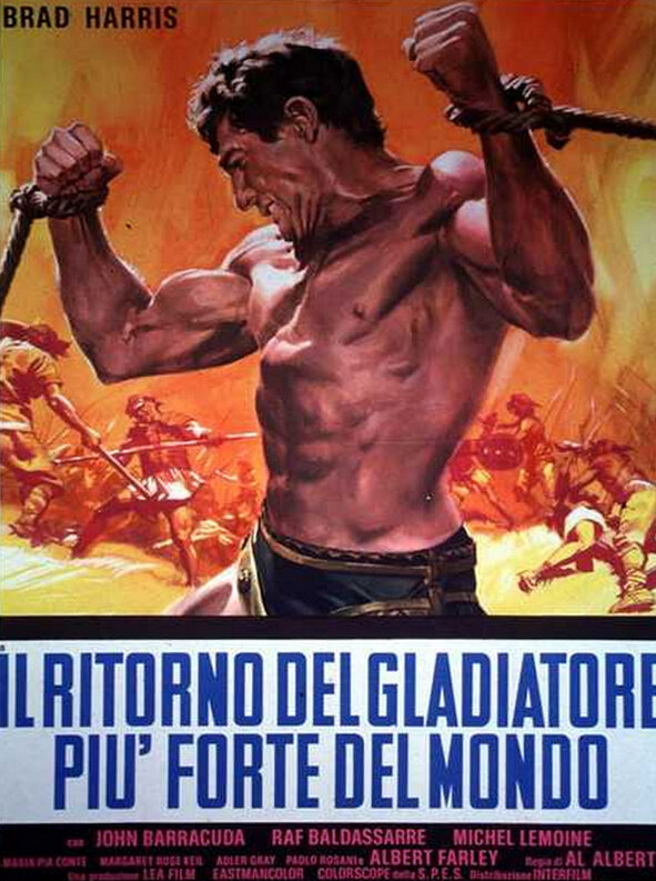Il ritorno del gladiatore più forte del mondo (1971) постер