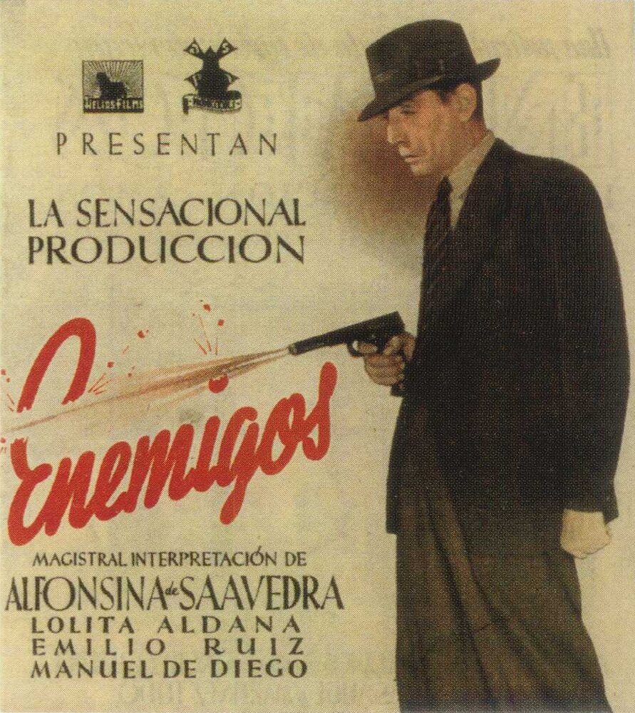 Enemigos (1943) постер