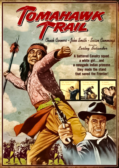Tomahawk Trail (1957) постер