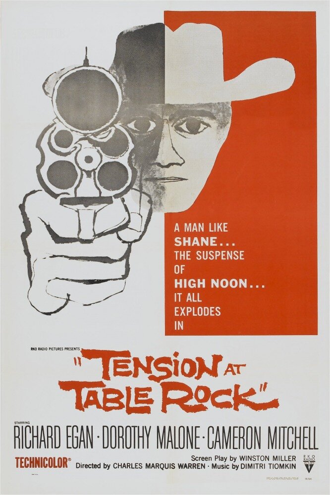 Tension at Table Rock (1956) постер