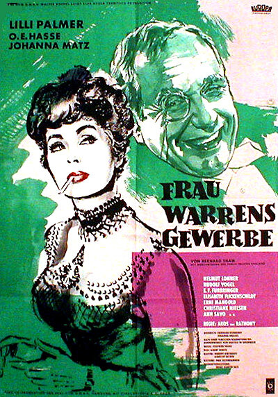 Профессия миссис Уоррен (1960) постер
