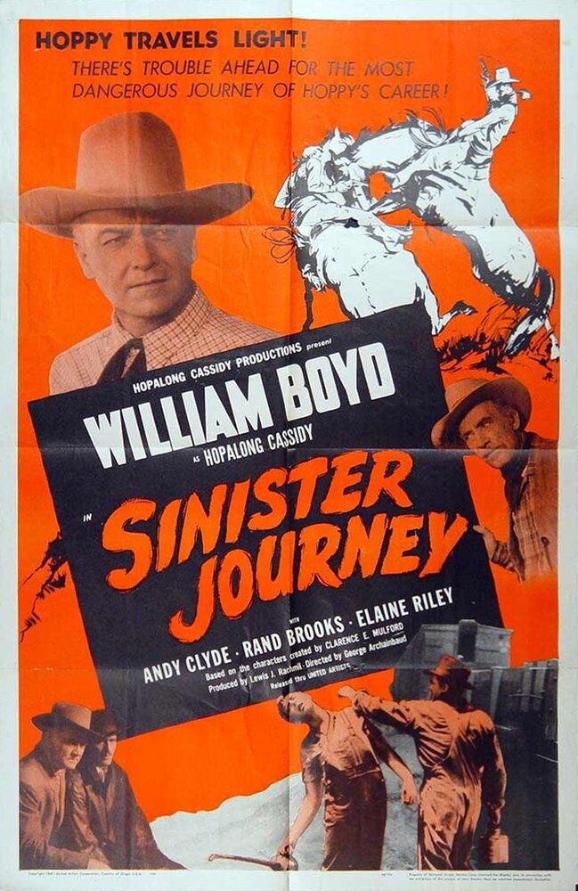 Sinister Journey (1948) постер