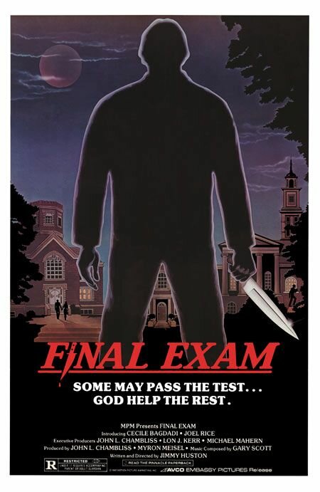 Последний экзамен (1981) постер